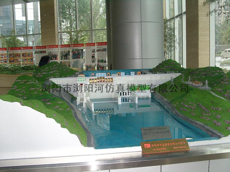 嘉陵江亭子口水电站模型